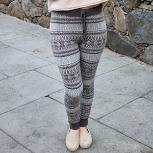 Soft and Cute Anthro Sweater Leggings!